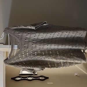 🩶💚 Old Navy Oversized Chunky Knit Dolman Sleeve Shirt 3X 💚🩶